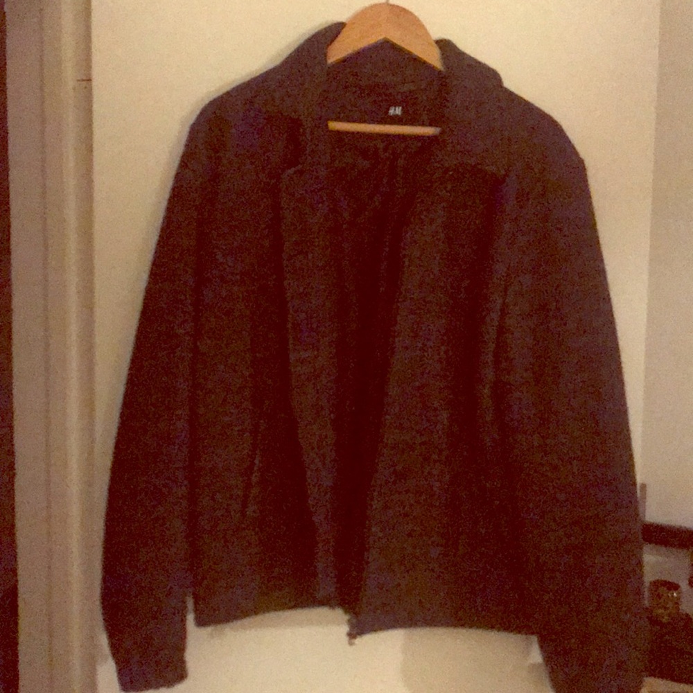Men’s H & M Jacket, dark gray size L